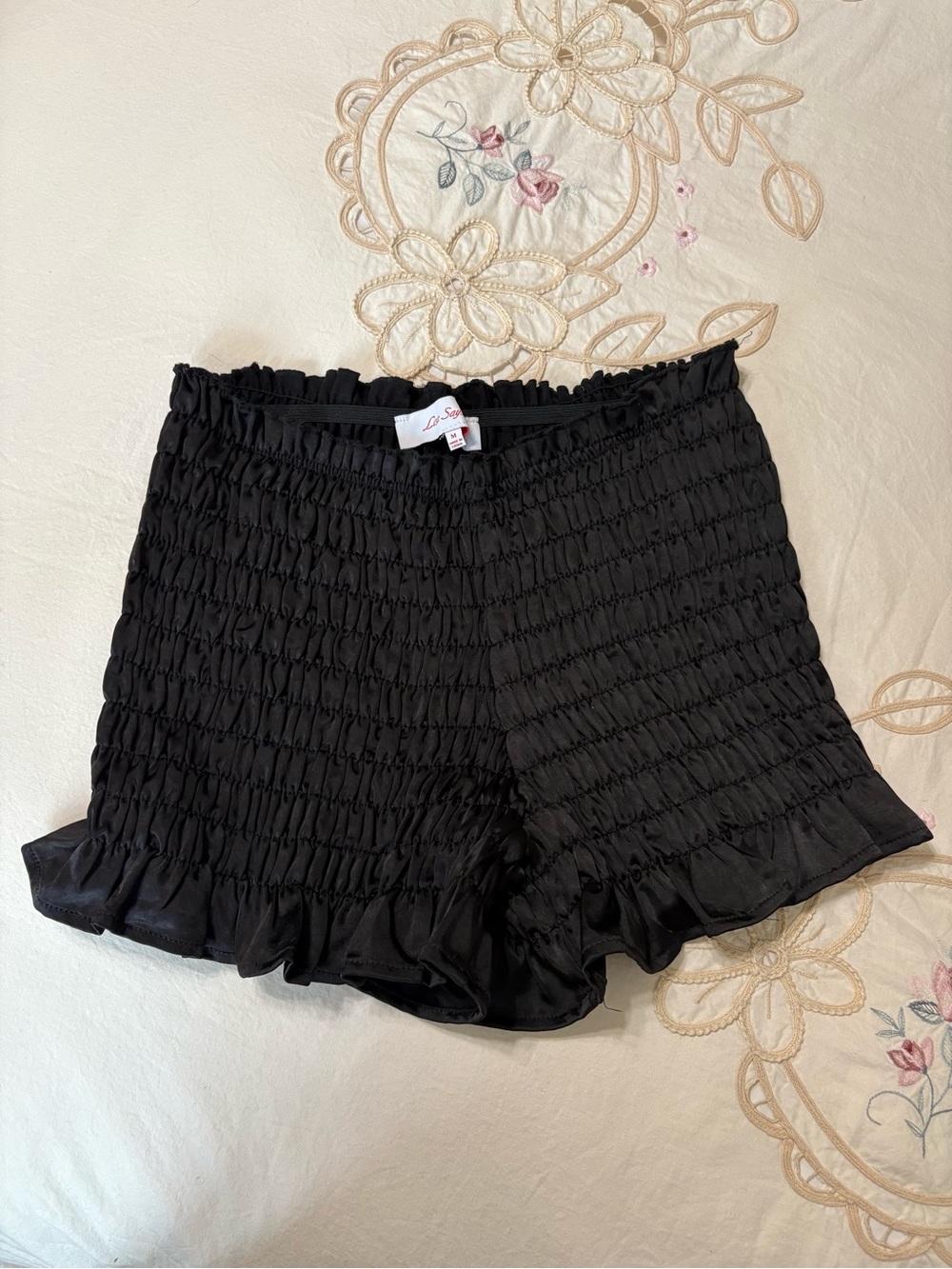 LISA SAYS GAH Smocked Bloomer Shorts